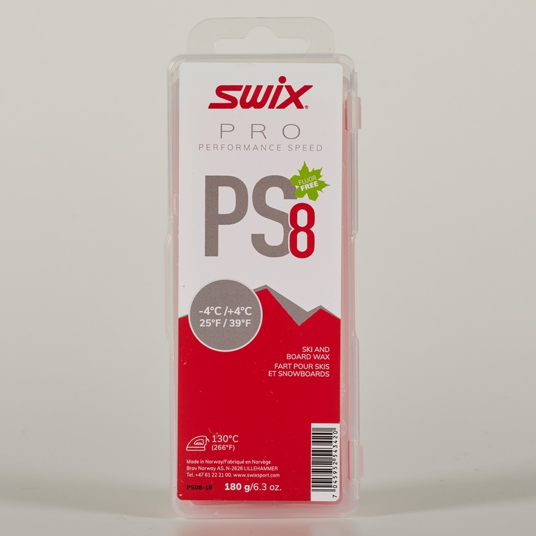 "SWIX" PS8 RED 180g
